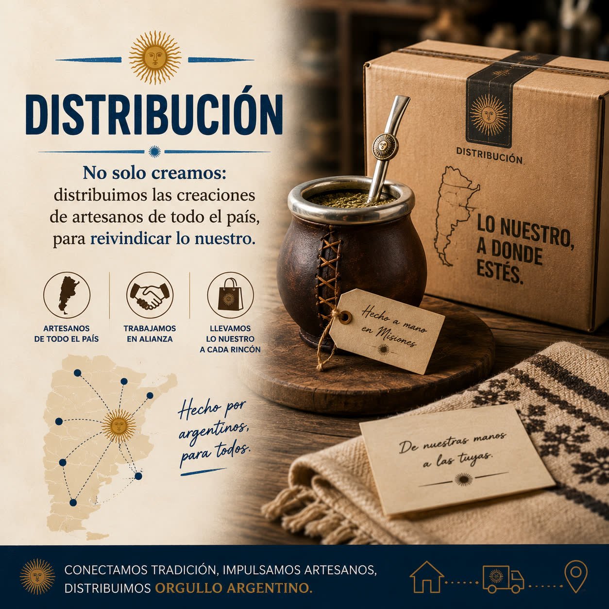 Distribución — Artesanos de todo el país
