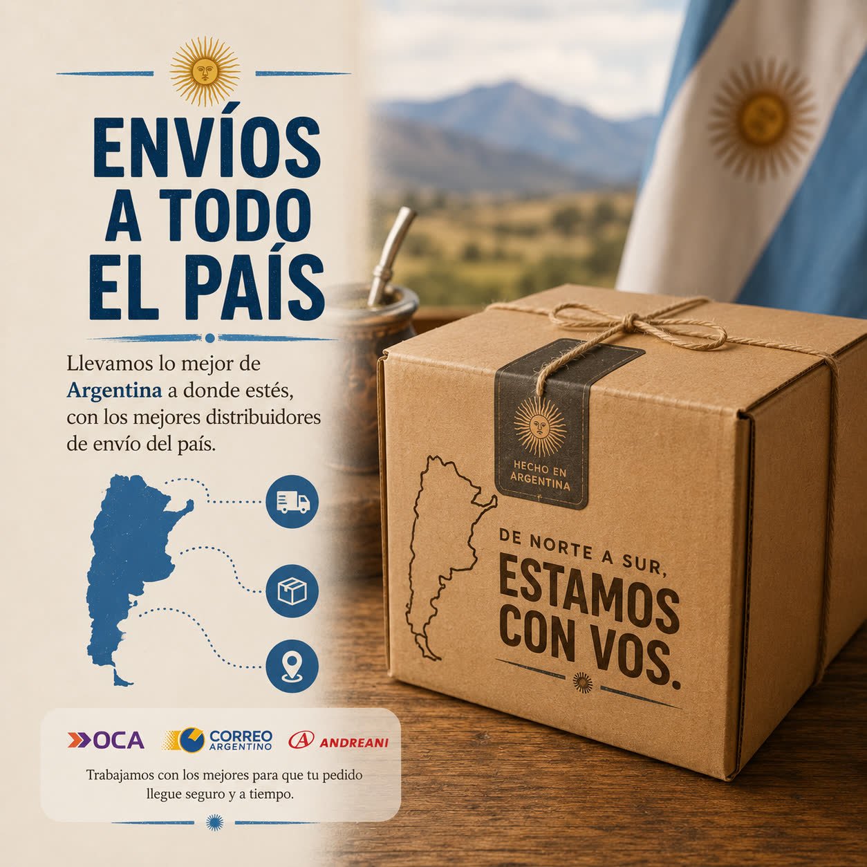 Envíos a todo el país